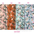 人造丝粘苏打印库存批量织物foral poplin